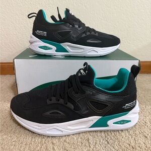 PUMA Mapf1 Trc Blaze Mercedes AMG F1 Lace Up  Mens Sneakers Shoes 30713402 Sz 12